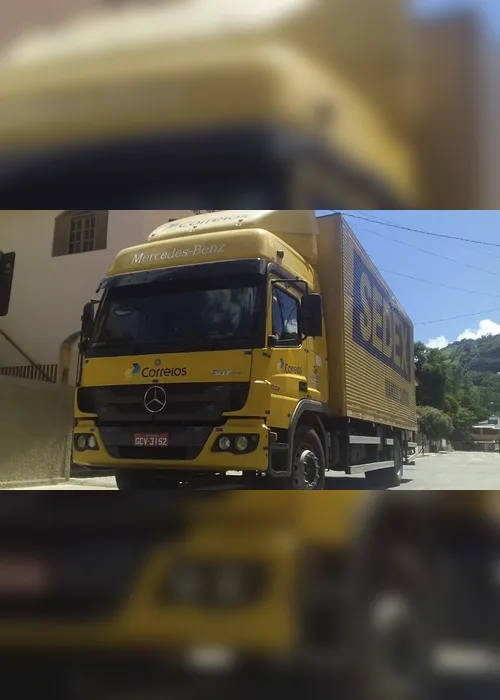 Imagem ilustrativa da imagem Bandidos roubam caminhão dos Correios e fazem motoristas reféns no Sul do Estado