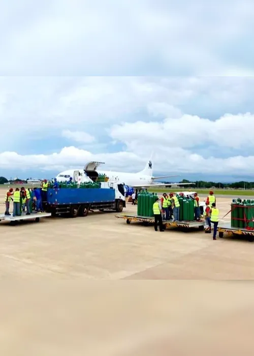 Imagem ilustrativa da imagem Antes de colapso, White Martins pediu transporte de oxigênio a assessores de Pazuello e não foi atendida