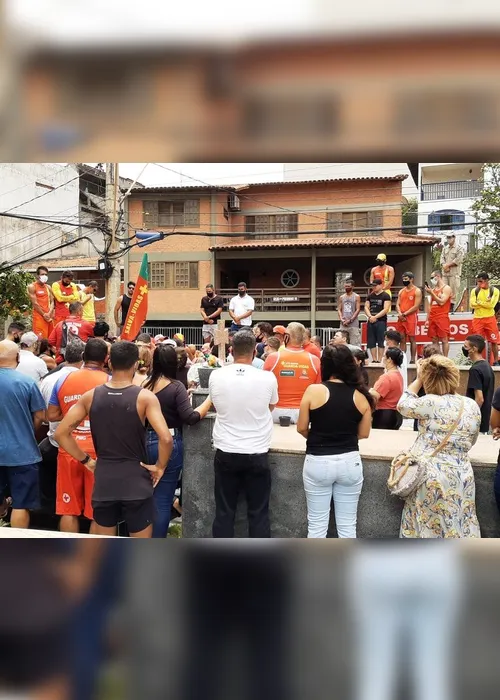 Imagem ilustrativa da imagem Comoção no adeus a guarda-vidas de Guarapari que morreu após batalha contra câncer