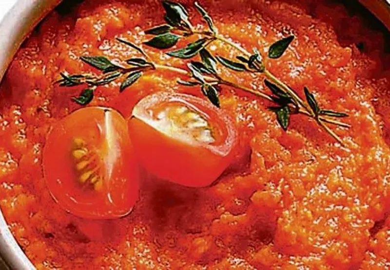 Patê de tomate é uma boa pedida para entrada