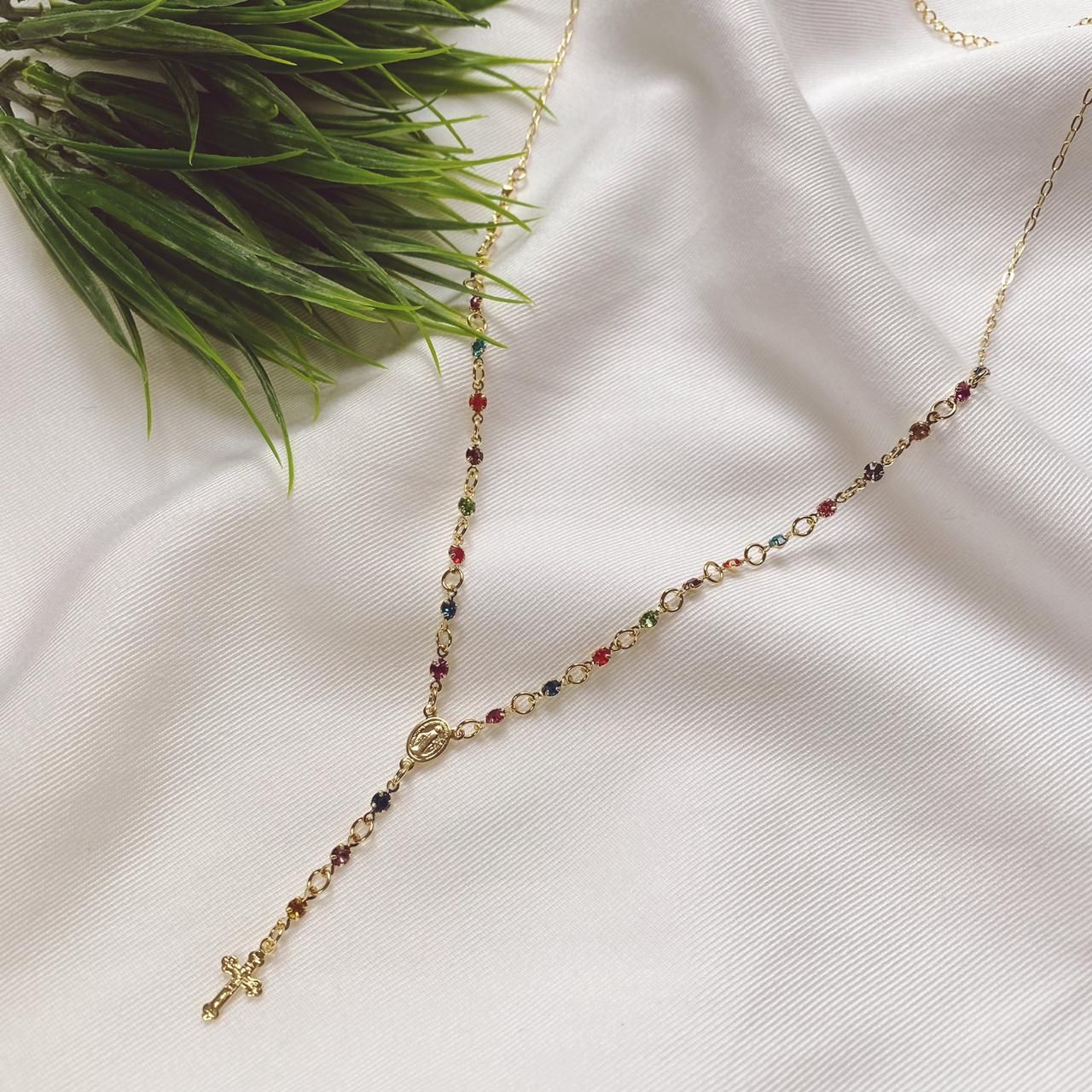 Terço pode ser usado em colar (Foto: Divulgação)