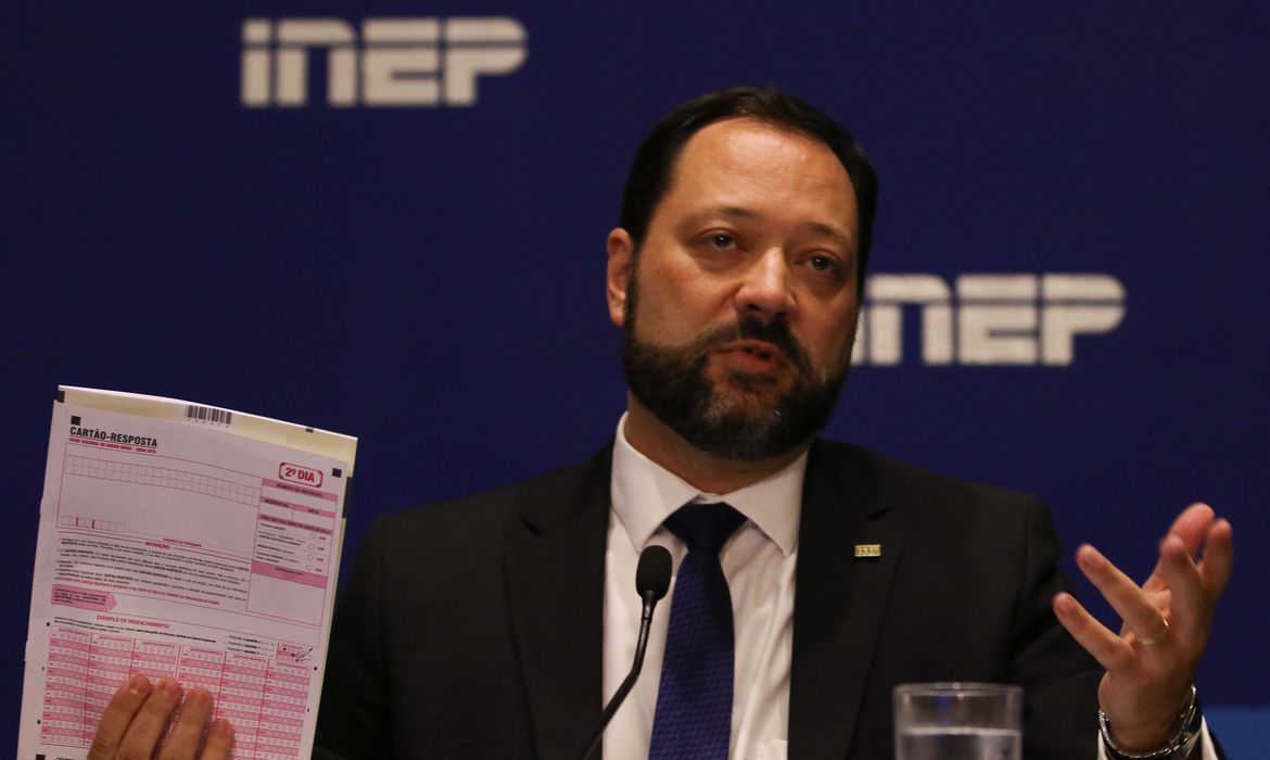 Alexandre Lopes, presidente do Inep (Foto: Fabio Rodrigues Pozzebom/Agência Brasil)