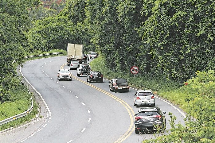 BR-262: bilhões de reais em duplicação (Foto: Leone Iglesias - 26/12/2019)