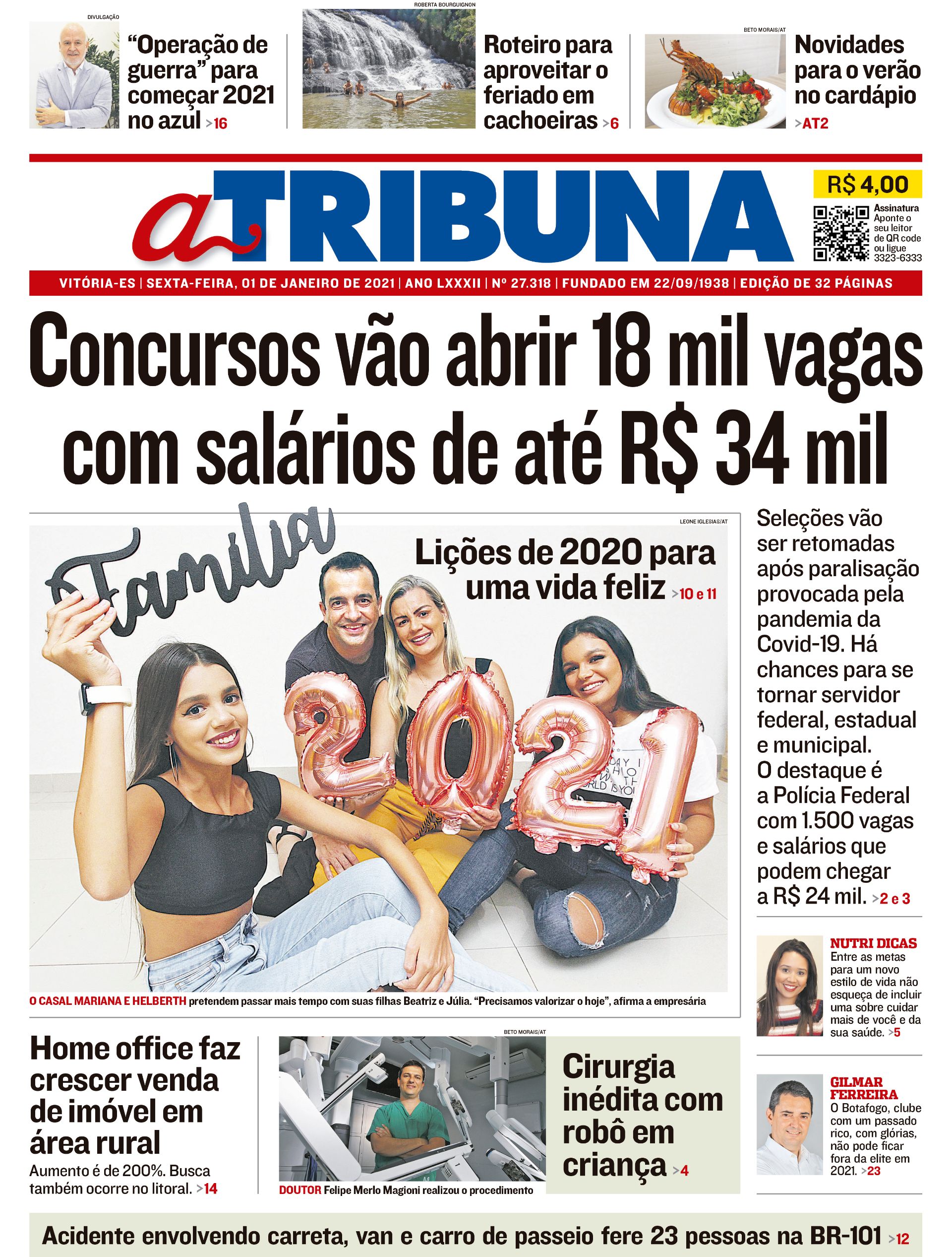 (Foto: Reprodução/ Jornal A Tribuna)