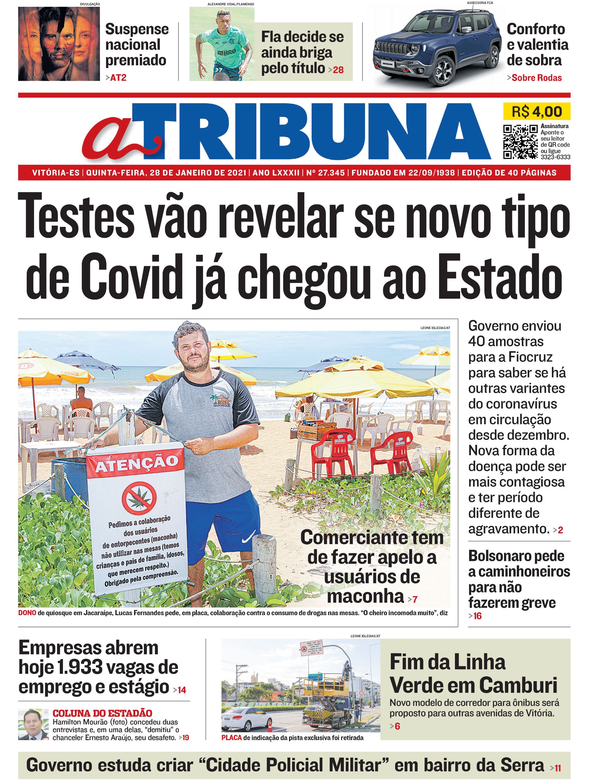 (Foto: Reprodução/ Jornal A Tribuna)