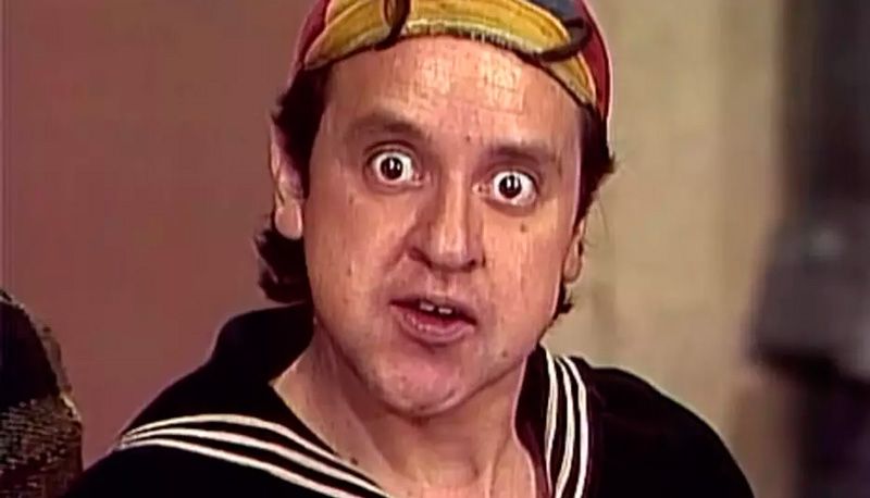 Carlos Villagrán, o Kiko da série "Chaves" (Foto: Reprodução / Youtube)
