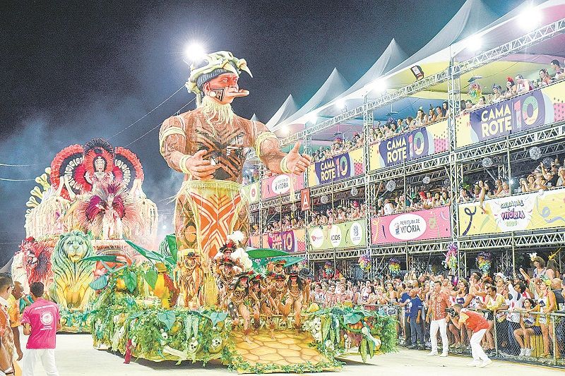 Carnaval de Vitória (Foto: Jornal A Tribuna)