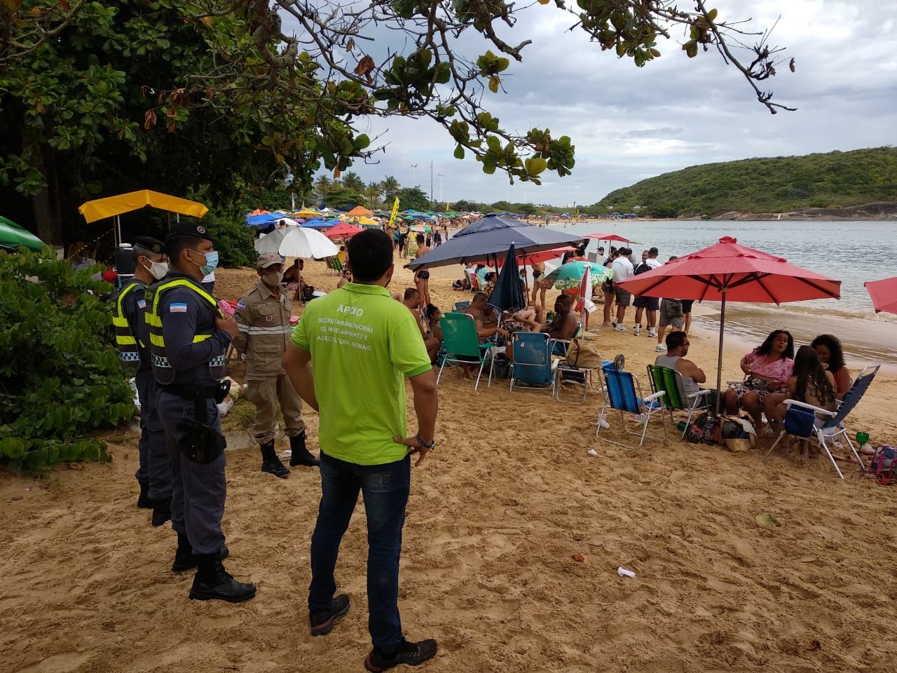 Entre os locais com maior número de denúncias e ações por parte das equipes destacam-se: Praia do Morro, Bacutia, Peracanga e Setiba. (Foto: Divulgação/Prefeitura de Guarapari)