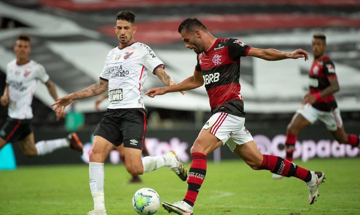 Flamengo e Athletico-PR se enfrentam (Foto: Alexandre Vidal/ Flamengo/ Divulgação)