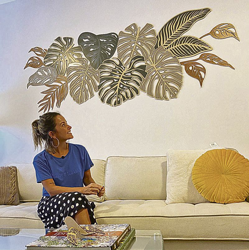 Vivian Chiabay diz que peça em MDF permite decoração personalizada (Foto: Divulgação)