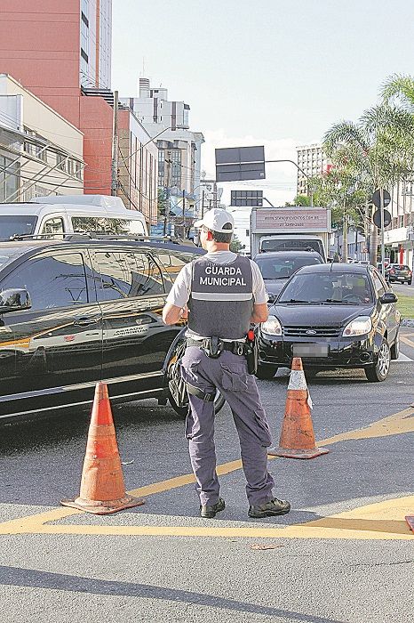 Guarda municipal de Vitória: regularização do porte de arma de agentes (Foto: Dayana Souza - 27/10/2017)