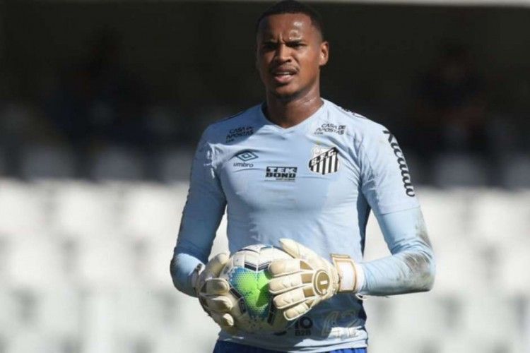 John testou positivo para Covid-19 após disputa da Libertadores na Argentina. (Foto: Ivan Storti/Santos FC)