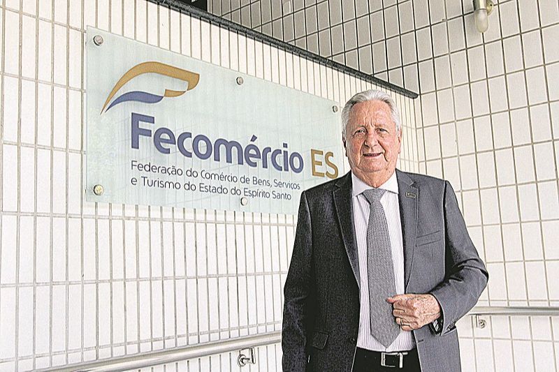 José Lino Sepulcri, da Fecomércio, tinha preocupação com as medidas que seriam anunciadas (Foto: Fábio Nunes — 19/05/2020)
