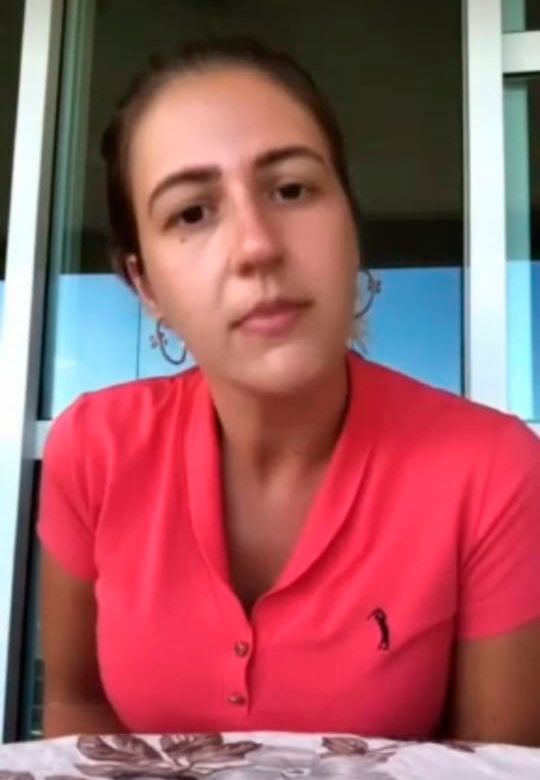 A enfermeira Nathanna Faria Ceschim (Foto: Reprodução / Instagram)