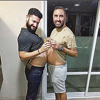 Pedro Paulo Moyses, 32 anos, e Tito Dias Kalinka, 32 (Foto: Acervo Pessoal)