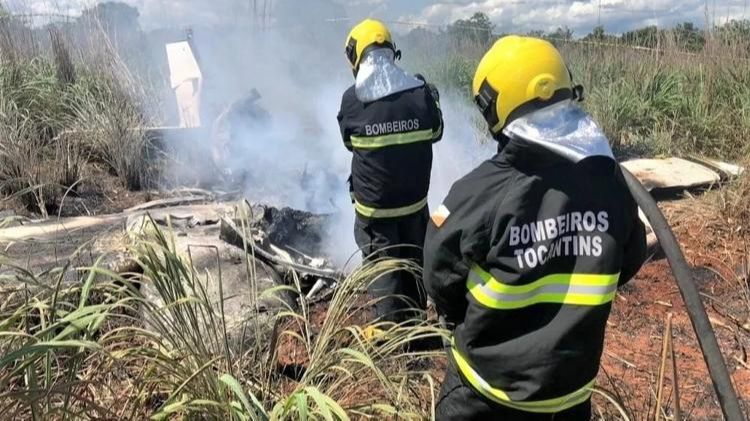 Ainda não há informações sobre o que causou a queda da aeronave. (Foto: Divulgação)
