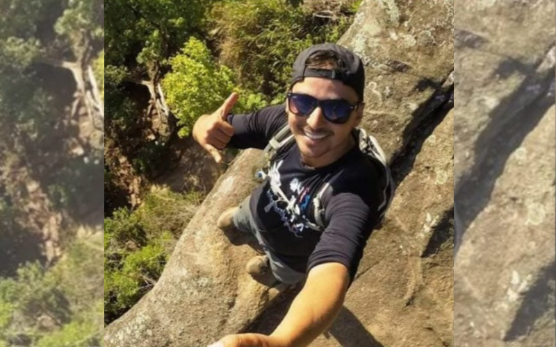 Rodrigo Figueiredo da Rosa, inspetor penitenciário morto em assalto (Foto: Reprodução/Arquivo Pessoal)