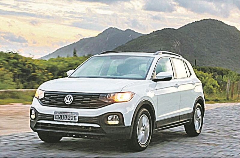 O T-Cross, 8º colocado no ranking geral, somou 60.119 emplacamentos (Foto: Assessoria Volkswagen)