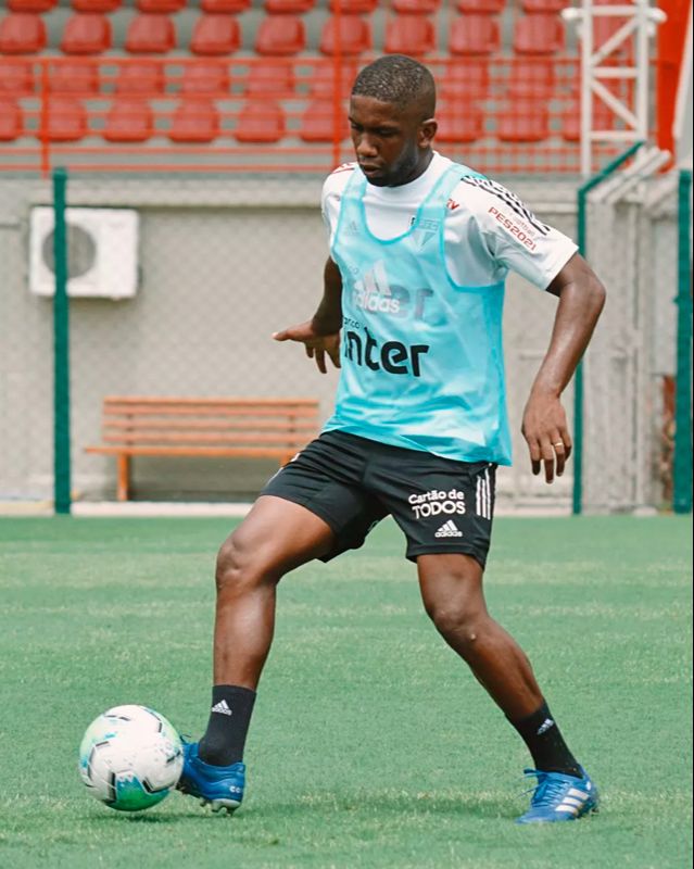 Toró, atacante do São Paulo (Foto: Divulgação / SPFC)