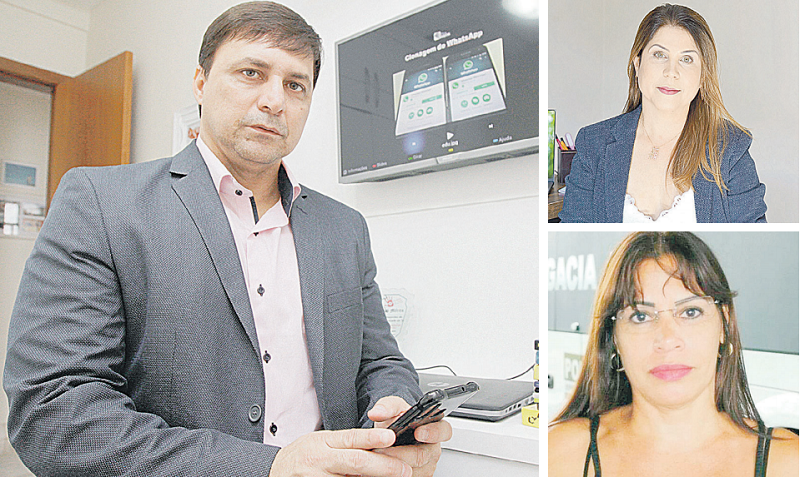 O especialista Eduardo Pinheiro vai questionar o app, enquanto as usuárias Cynthia e Selma vão parar de usá-lo (Foto: Acervo Pessoal)