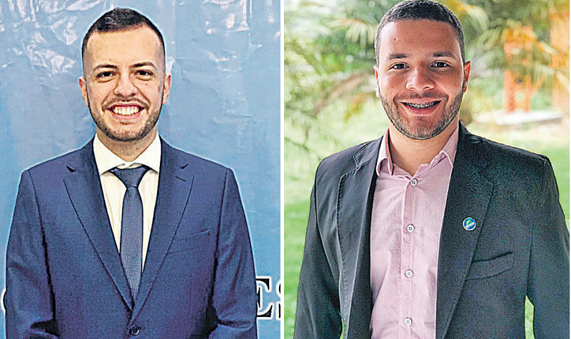 Caprini e Amancio dizem prezar pela renovação e pedem respeito aos políticos mais experientes com os jovens (Foto: Divulgação)