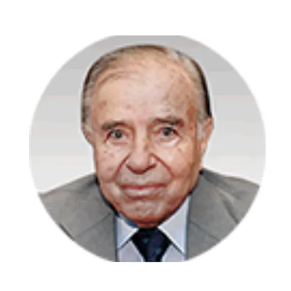 Imagem ilustrativa da imagem Morre aos 90 anos Carlos Menem, ex-presidente da Argentina