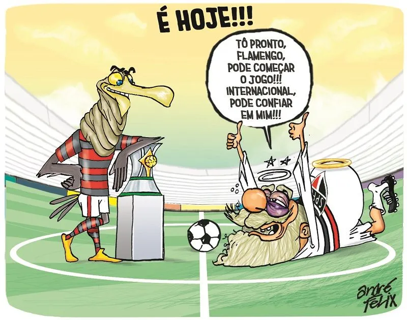 Imagem ilustrativa da imagem Charge do Dia: Final do Brasileirão