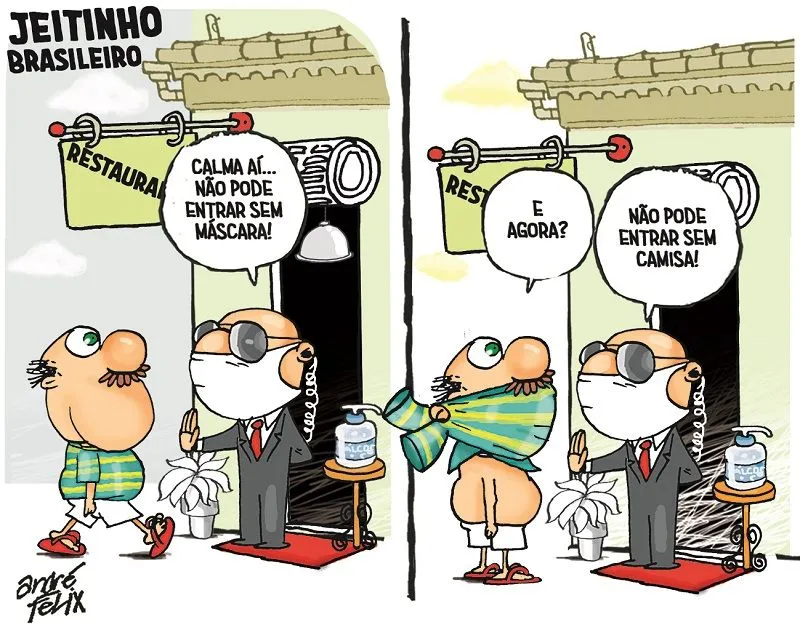 Imagem ilustrativa da imagem Charge do Dia: Jeitinho brasileiro