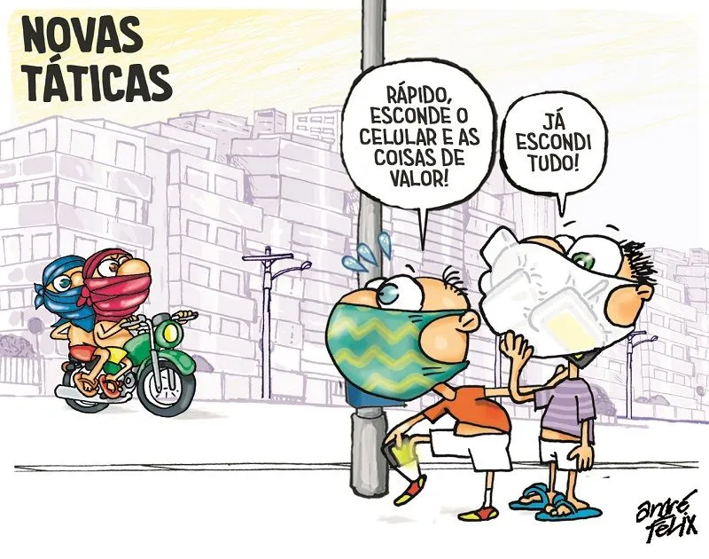 Imagem ilustrativa da imagem Charge do Dia: Novas táticas