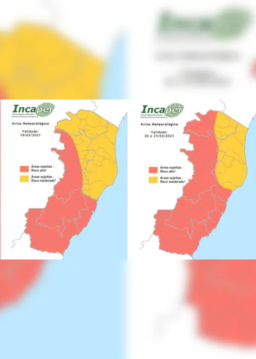 
          Imagem ilustrativa da imagem Novos alertas de "grande volume de chuva" até domingo no Estado
          