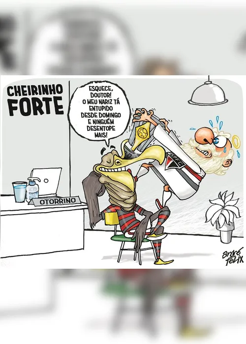 Imagem ilustrativa da imagem Charge do Dia: Cheirinho forte