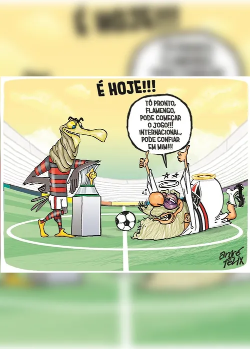 Imagem ilustrativa da imagem Charge do Dia: Final do Brasileirão
