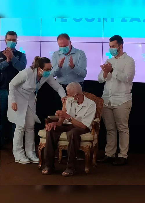Imagem ilustrativa da imagem Começa vacinação contra a Covid de idosos acima de 90 anos