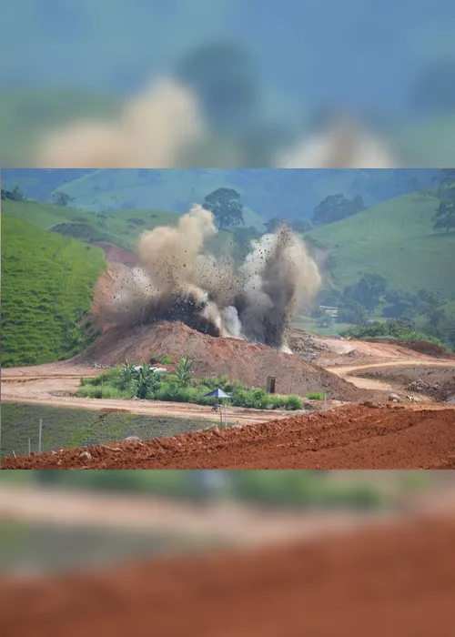 Imagem ilustrativa da imagem Trecho da BR-101 é interditado para detonação de rocha