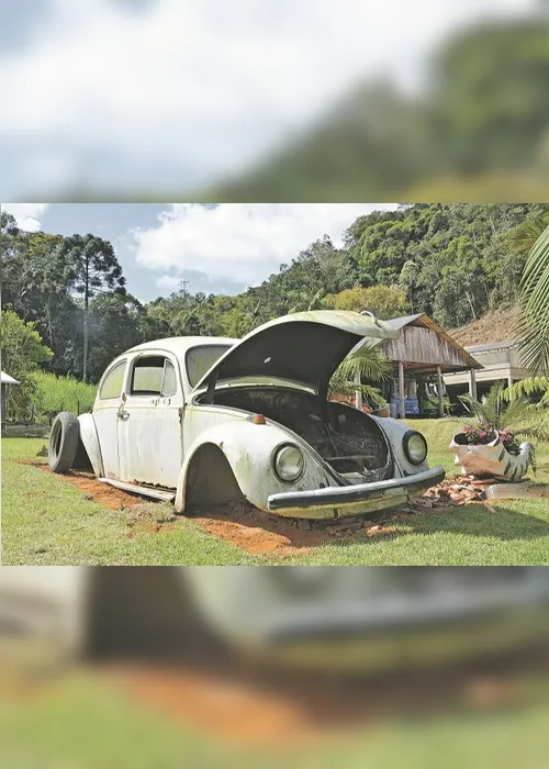 Imagem ilustrativa da imagem Fusca vira item de decoração