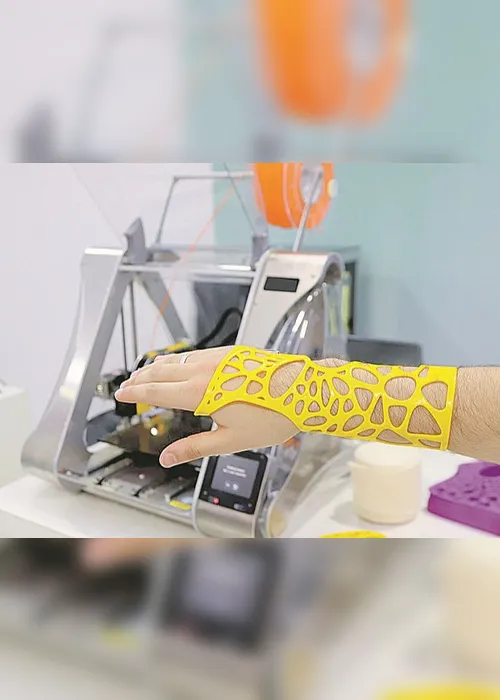 Imagem ilustrativa da imagem Impressora 3D cria produto para substituir gesso