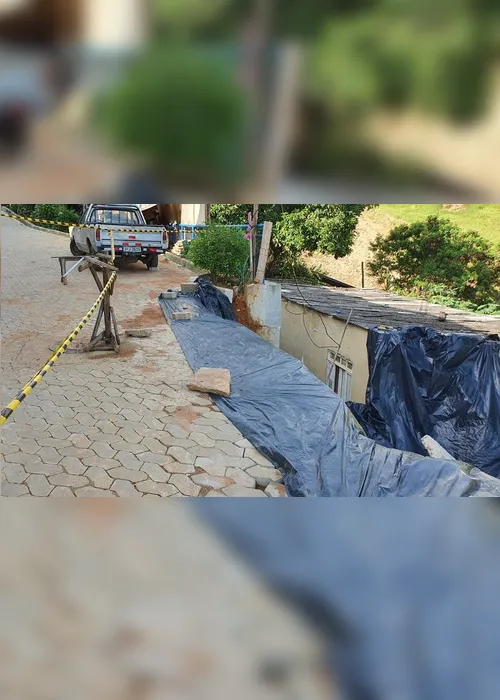 Imagem ilustrativa da imagem Após muro desabar, 11 pessoas vão ficar fora de casa por 2 meses em Cariacica
