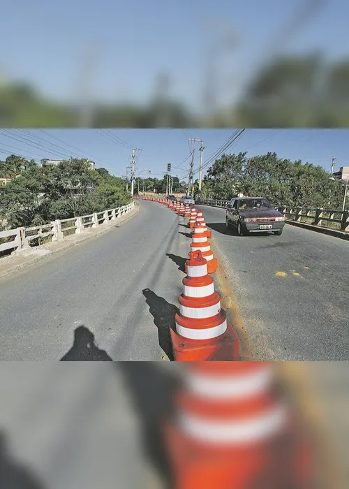 
          Imagem ilustrativa da imagem Viaduto só tem uma pista livre
          