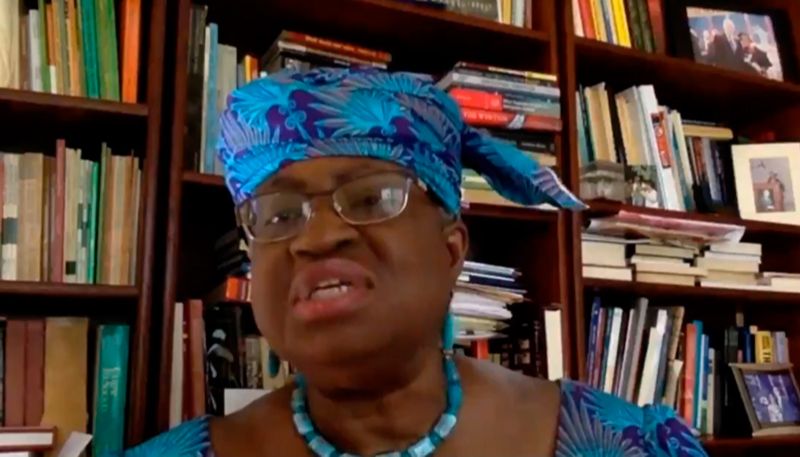 A economista nigeriana Ngozi Okonjo-Iweala, 66 (Foto: Reprodução / Twitter)