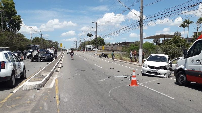 O acidente aconteceu na manhã do último sábado (30) na rodovia ES-010 em Manguinhos (Foto: Divulgação)