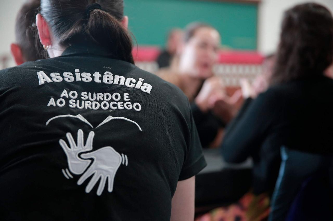 Acompanhamento durante os cultos (antes da pandemia)
