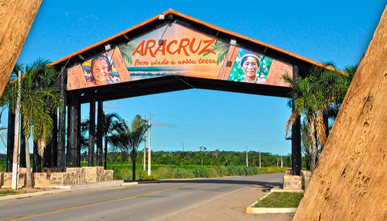 Entrada da cidade de Aracruz: medidas para contar o avanço da Covid-19 (Foto: Divulgação / Prefeitura de Aracruz)
