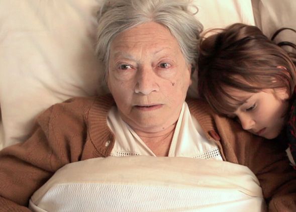 Berta Zemel no filme "Lembranças de Maura" (Foto: Cacá Bernardes)