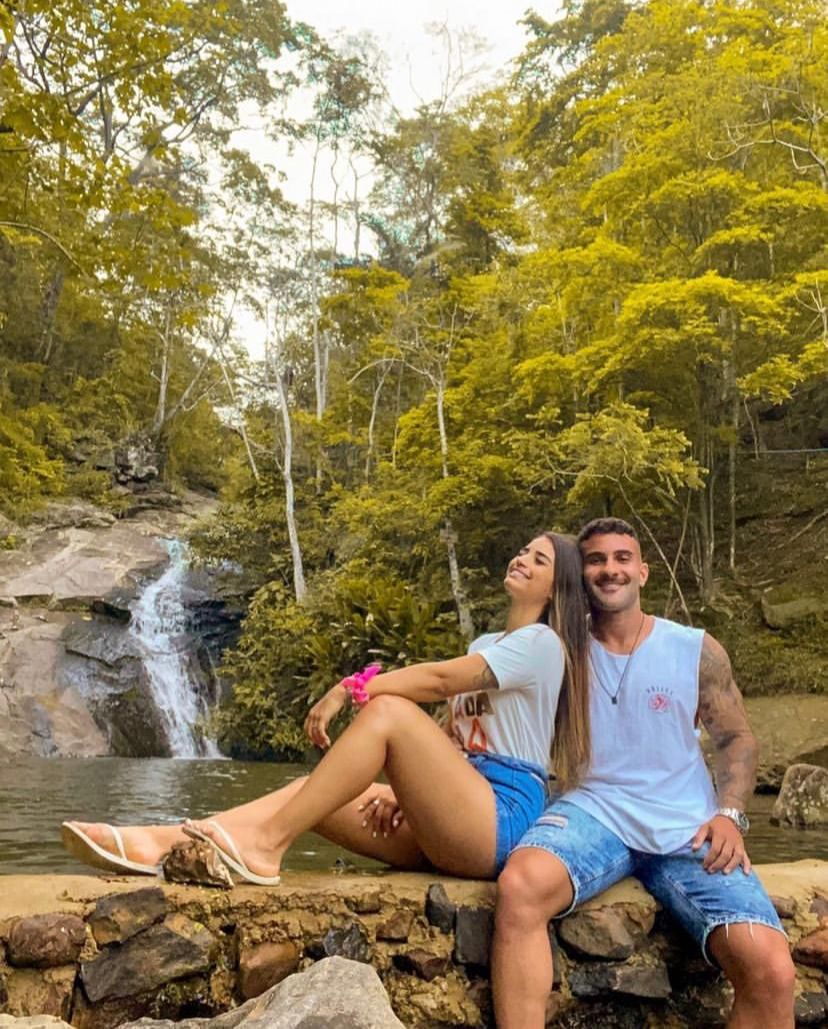 Bruna contou que o namorado a apoia em todas as profissões (Foto: Acervo Pessoal)