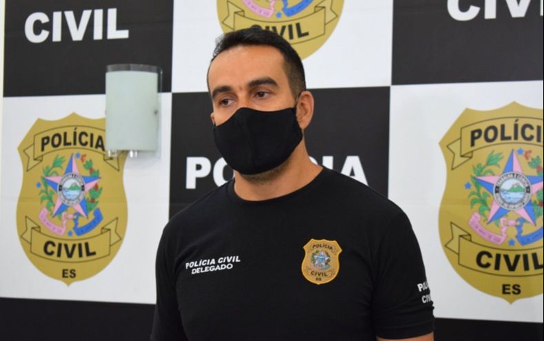 O titular da Delegacia de Homicídios e Proteção à Pessoa (DHPP), de Cariacica, Eduardo Khaddou (Foto: Divulgação PC)