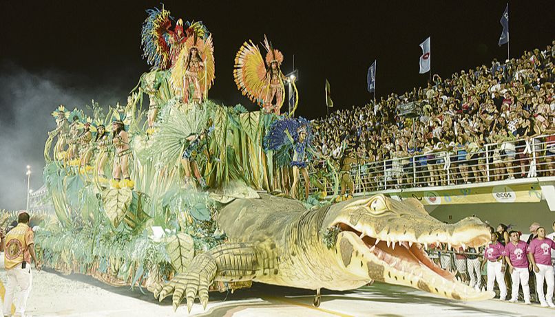 Desfile de 2020 no Sambão (Foto: Beto Morais - 16/02/2020)