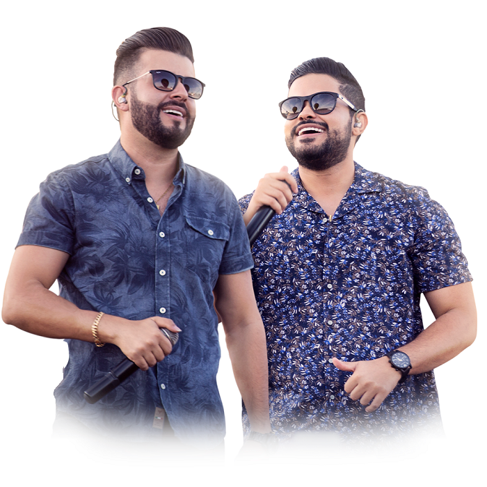 Com o sucesso de “Figurinha”, a dupla, que é acostumada a cantar sertanejo universitário, pretende lançar mais hits românticos. (Foto: Divulgação)