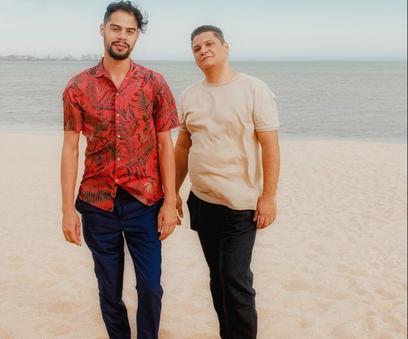 Edson Freitas e Humberto Campos gravaram “Ainda é Carnaval”. (Foto: Thais Vieira)