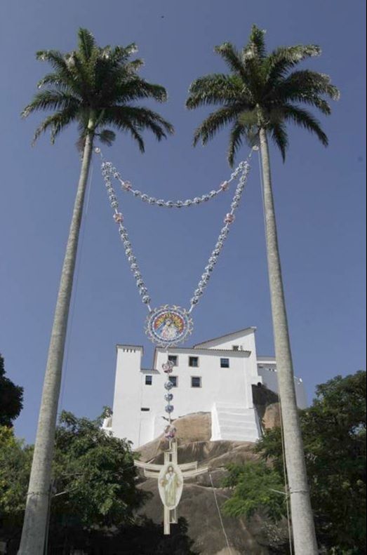 Festa da Penha: Fiéis vão poder agendar para ir a missas no Convento (Foto: Kadidja Fernandes)