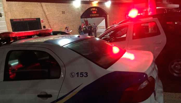 Festa foi interrompida na noite de sábado (Foto: Reprodução / Redes Sociais)